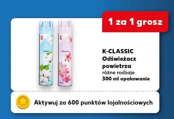 Odświeżacz powietrza, różne rodzaje promocja w Kaufland