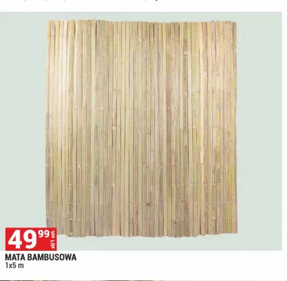 Mata bambusowa promocja w Merkury Market