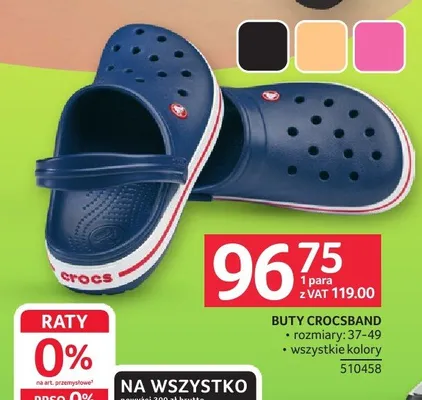 Buty Crocsband promocja w Selgros