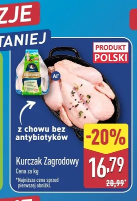 Kurczak Zagrodowy promocja w Aldi
