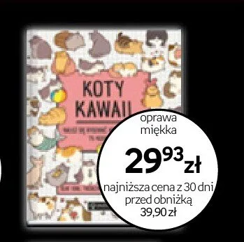 Książka Koty Kawaii promocja w Empik