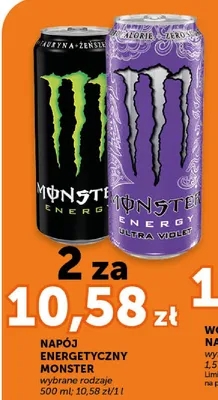 Napój energetyczny Monster promocja w ABC