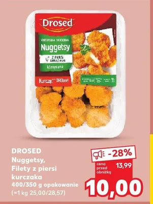 Nuggetsy z piersi kurczaka Drosed promocja w Kaufland