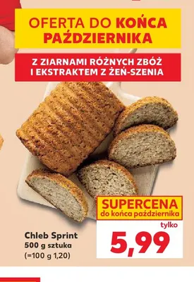Chleb Sprint promocja w Kaufland