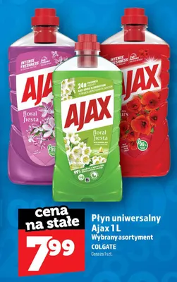 Płyn uniwersalny Ajax Floral Fiesta kwiaty bzu promocja w TOPAZ