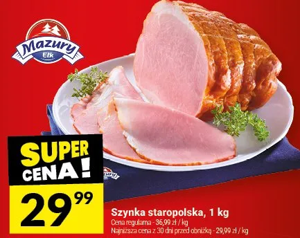 Szynka staropolska promocja w Twój Market