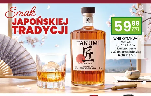 Whisky Takumi promocja w Twój Market