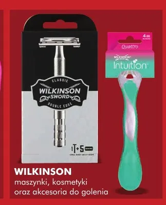 Maszynki, kosmetyki oraz akcesoria do golenia Wilkinson promocja w Super-Pharm