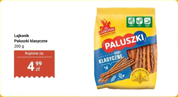Paluszki klasyczne promocja w Biedronka