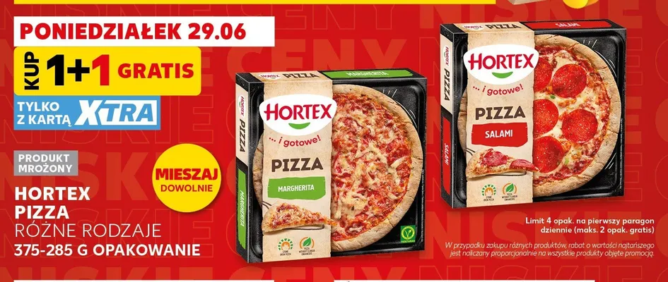 Pizza Margherita Hortex promocja w Kaufland