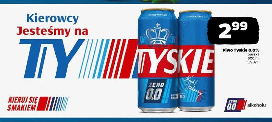 Piwo bezalkoholowe Tyskie promocja w Netto