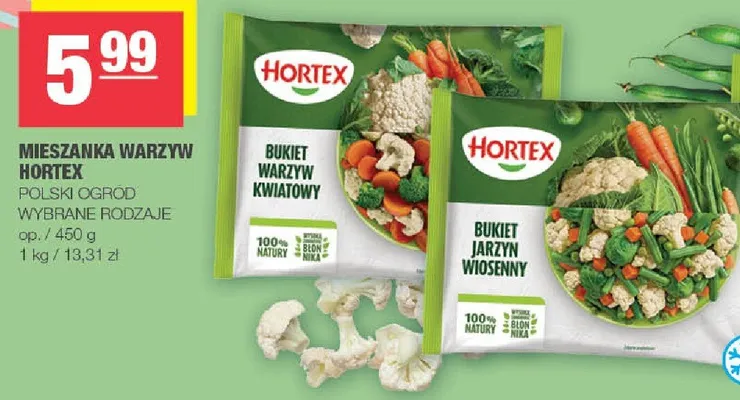 Mieszanka warzyw bukiet warzyw wiosenny promocja w SPAR