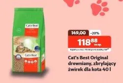 Drewniany, zbrylający żwirek dla kota promocja w KAKADU