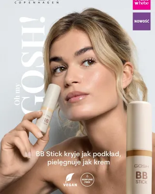 BB Stick GOSH Copenhagen vegan perfume free promocja w Hebe