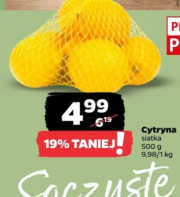 Cytryna siatka promocja w Netto