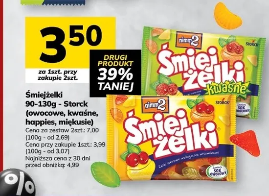 Śmiejżelki owocowe nimm2 promocja w Hitpol