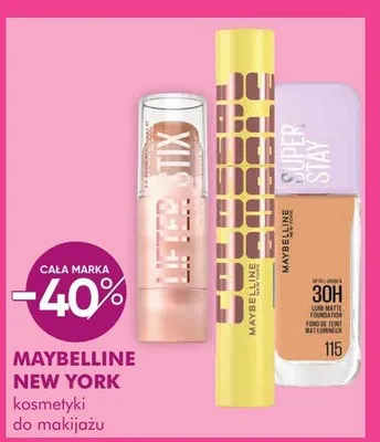 Kosmetyki do makijażu promocja w Super-Pharm
