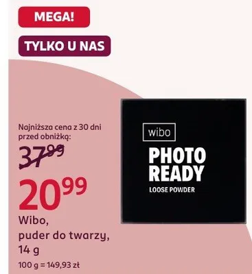 Puder do twarzy promocja w Rossmann