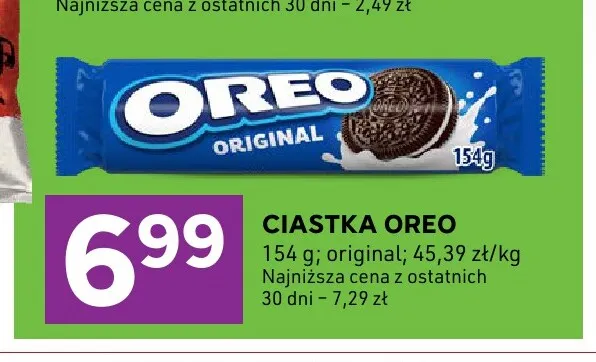 Ciastka Oreo Original promocja w Stokrotka