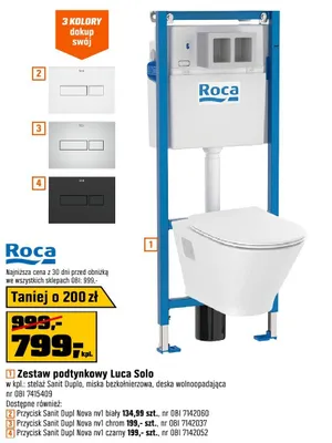 Zestaw podtynkowy Luca Solo promocja w OBI