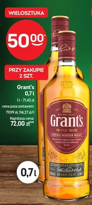 Whisky Triple Wood promocja w Żabka
