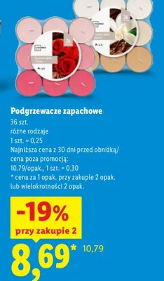 Podgrzewacze zapachowe Livarno promocja w Lidl