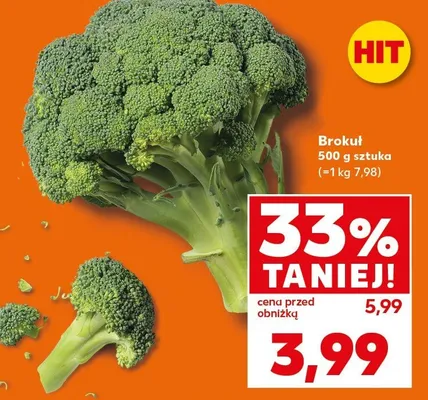 Brokuł promocja w Kaufland