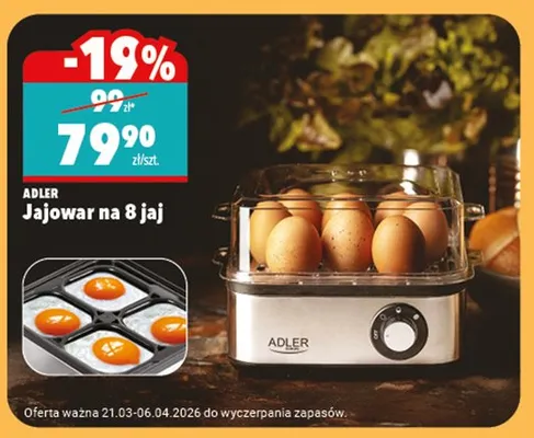 Jajowar na 8 jaj promocja w Biedronka Home