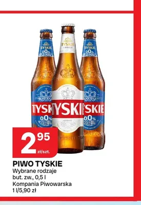 Piwo bezalkoholowe Tyskie promocja w Chorten