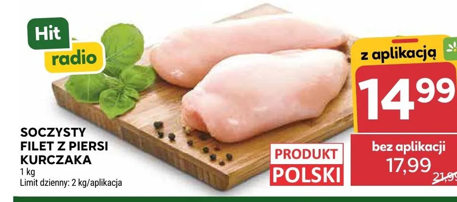 Soczysty filet z piersi kurczaka promocja w Stokrotka
