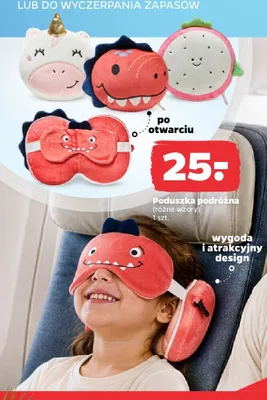 Poduszka podróżna promocja w Netto