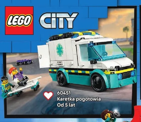 Klocki LEGO City 60451 Karetka pogotowia promocja w LEGO