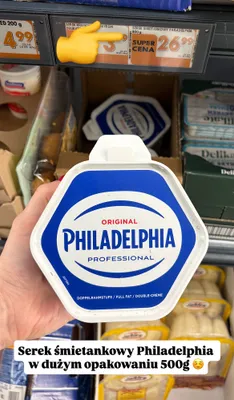 Serek śmietankowy 500 g promocja w Biedronka