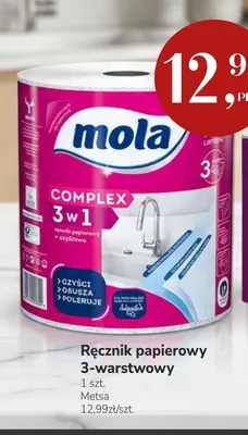 Ręcznik papierowy 3-warstwowy Mola promocja w Market Point
