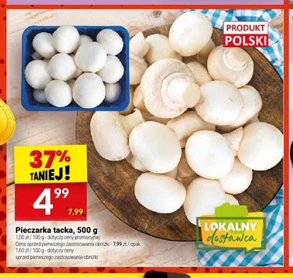 Pieczarki tacka promocja w Twój Market