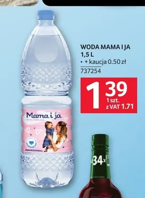 Woda Mama i Ja promocja w Selgros