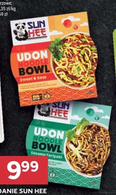Danie Udon Bowl Sesame Teriyaki Sun Hee promocja w Stokrotka