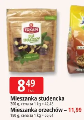 Mieszanka studencka promocja w Leclerc