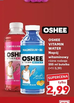 Napój witaminowy OSHEE Vitamin Water Magnesium + B6 promocja w Kaufland