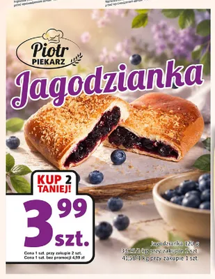 Jagodzianka Piotr Piekarz promocja w Prim Market