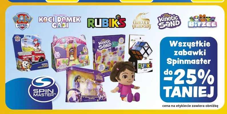 Zabawki Spin Master promocja w Carrefour