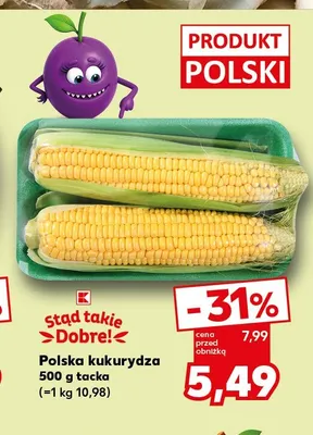 Kukurydza polska promocja w Kaufland