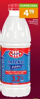 Mleko Polskie 3,2% Mlekovita promocja w Stokrotka