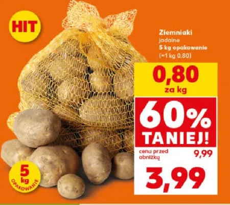 Ziemniaki jadalne Kaufland promocja w Kaufland