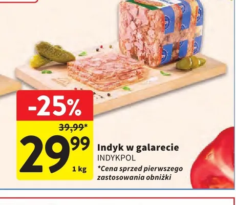 Indyk w galarecie Indykpol promocja w Intermarche
