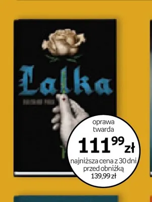 Książka Lalka oprawa twarda Bolesław Prus promocja w Empik