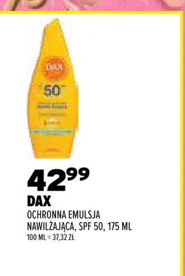 Ochronna emulsja nawilżająca SPF 50 Dax promocja w Drogerie Natura