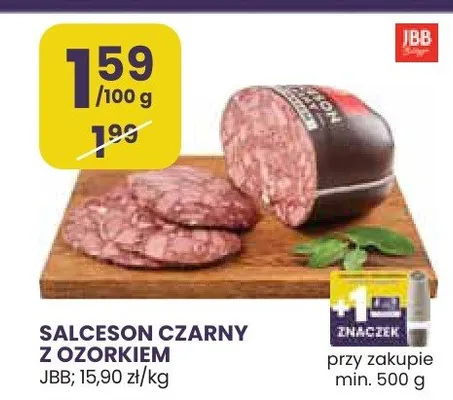 Salceson czarny z ozorkiem promocja w Stokrotka