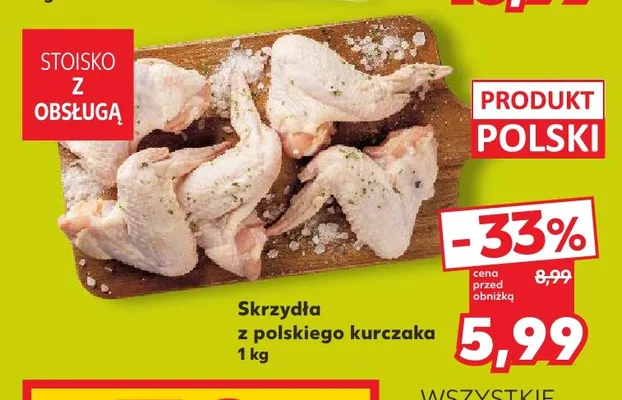 Skrzydła z polskiego kurczaka promocja w Kaufland