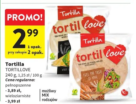 Tortilla promocja w Intermarche